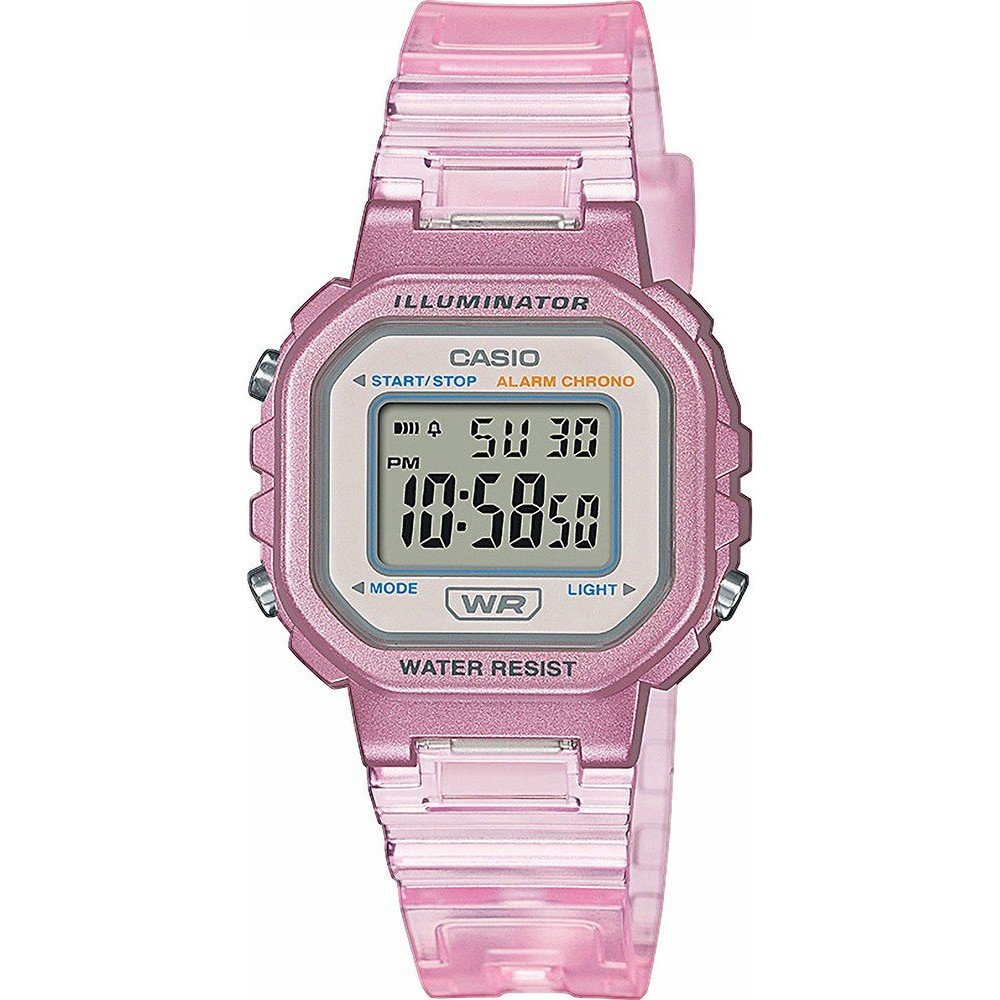 Casio Vintage LA-20WHS-4AEF Collection transparent Horloge