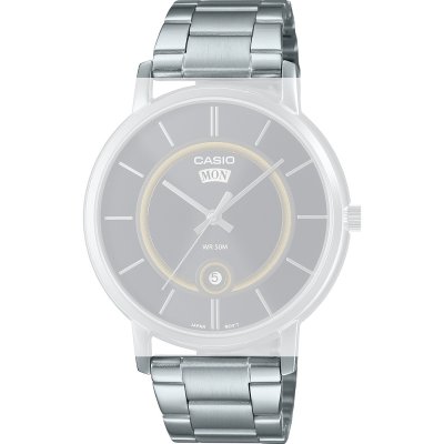 Casio 10642910 Minimalist Analog Day-Date Horlogeband