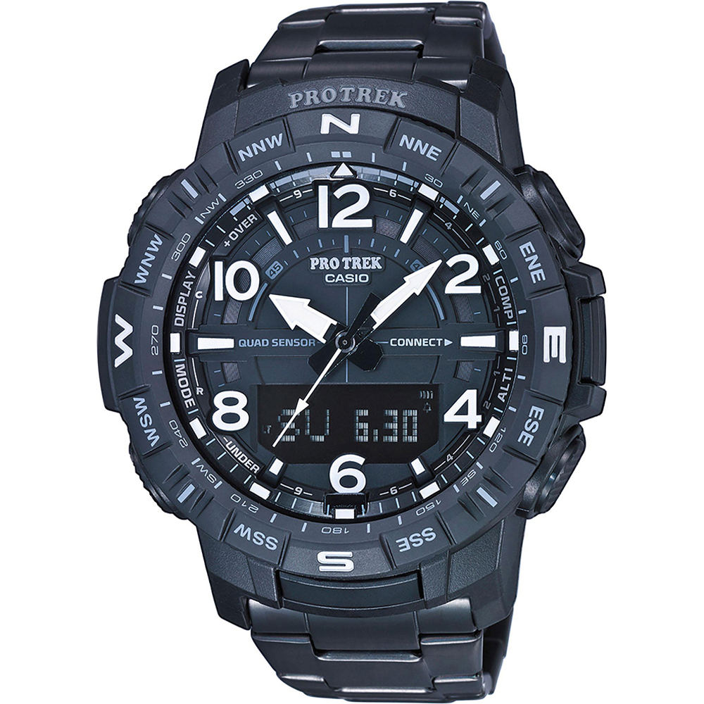 Casio Smart PRT-B50YT-1ER Pro Trek Titanium Horloge