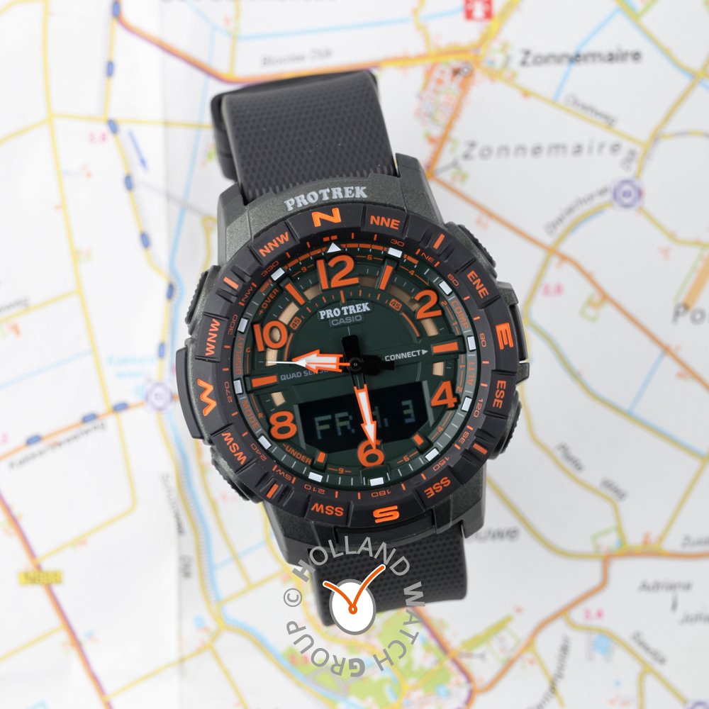 casio protrek orange