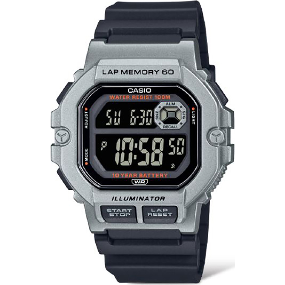 Casio Sport WS-1400H-1BVEF Runner Horloge