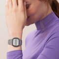 Zilverkleurig digitaal horloge Herfst / Winter Collectie Casio