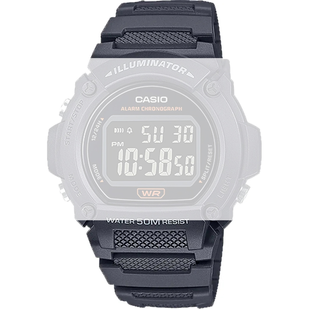 Casio 10617793 W-219 Horlogeband