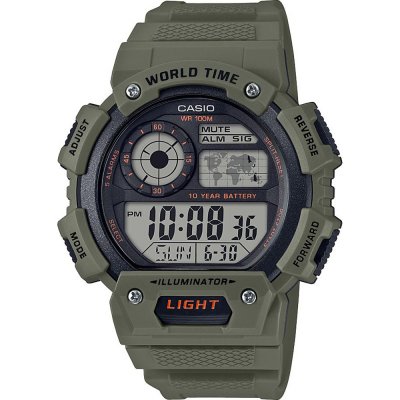 Casio Collection AE-1400WH-3AV World Timer Horloge