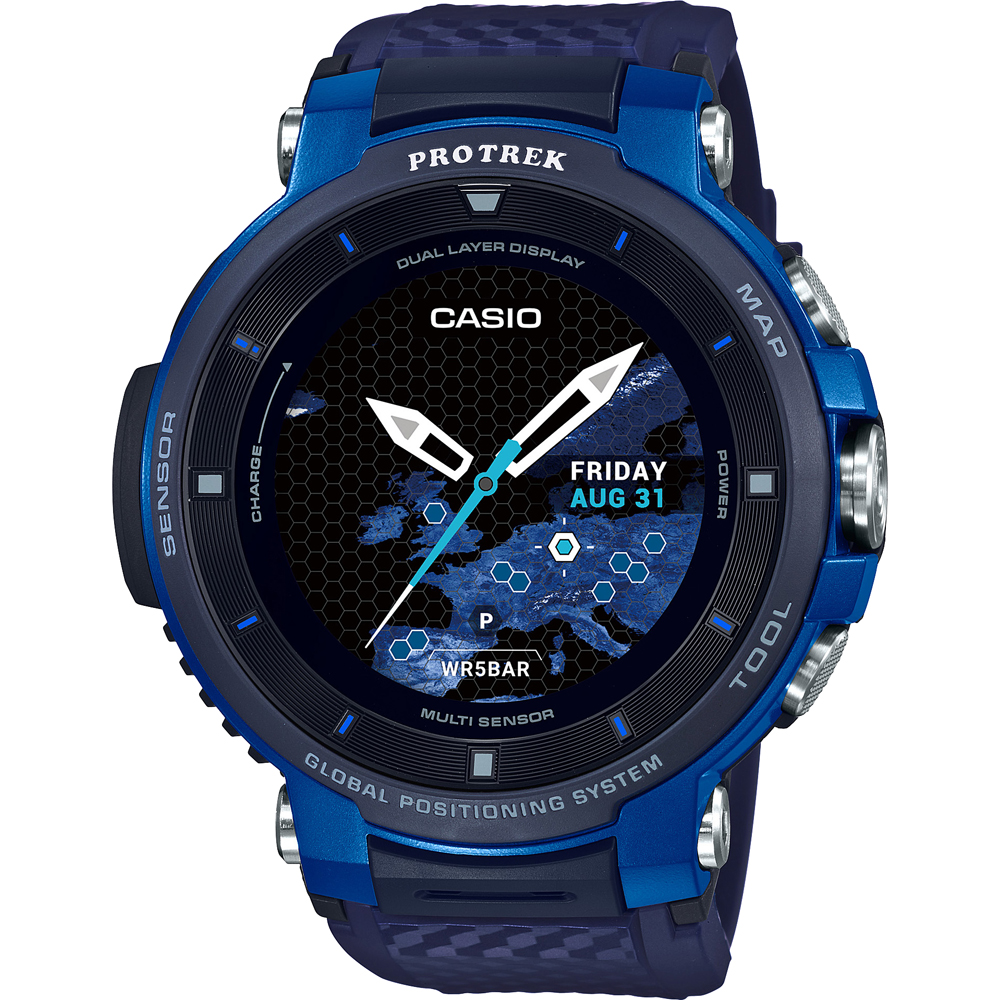 Casio Smart WSD-F30-BUCAE Pro Trek Smart Horloge