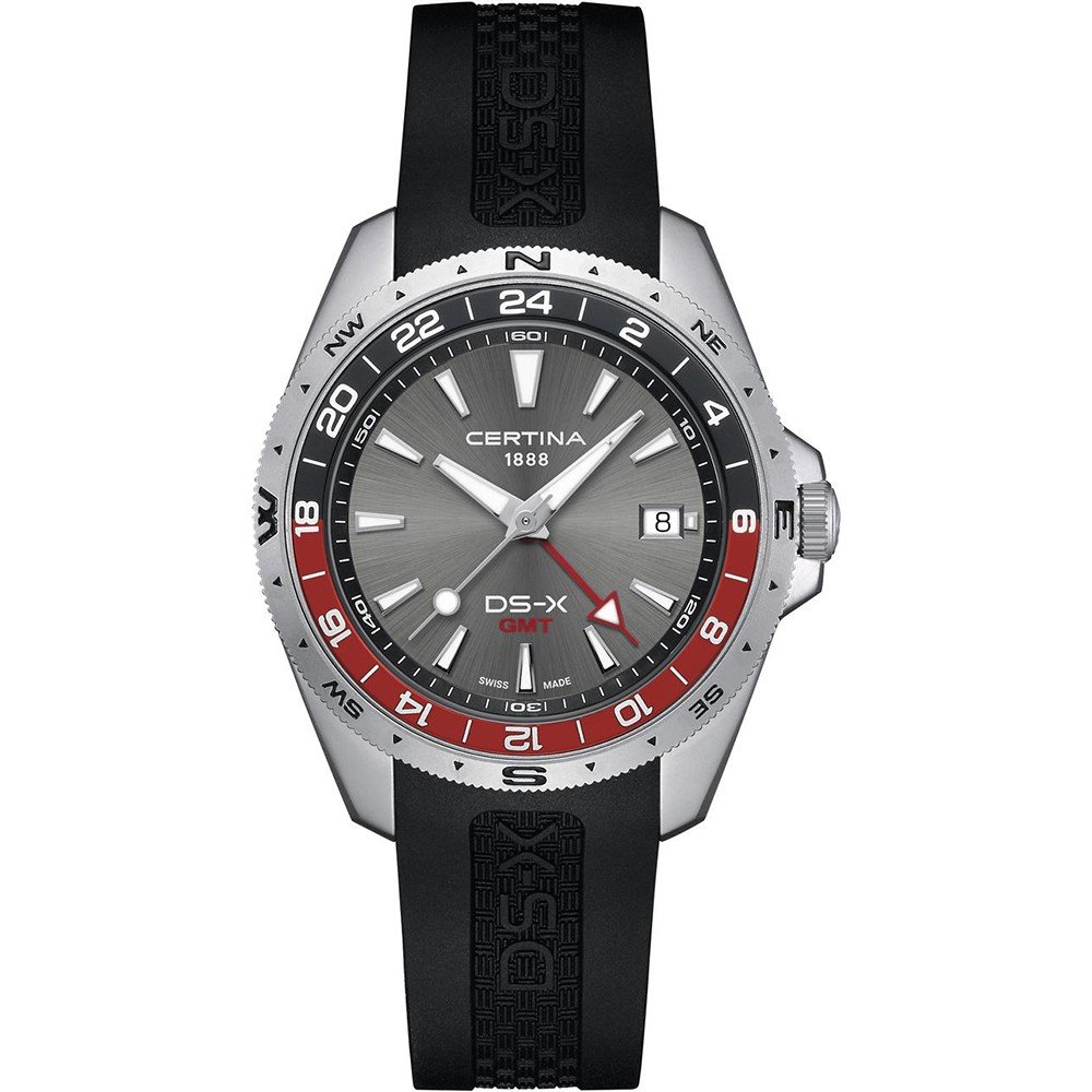 Certina DS-X C0474521708101 DS-X GMT Horloge • EAN: 7612307156477