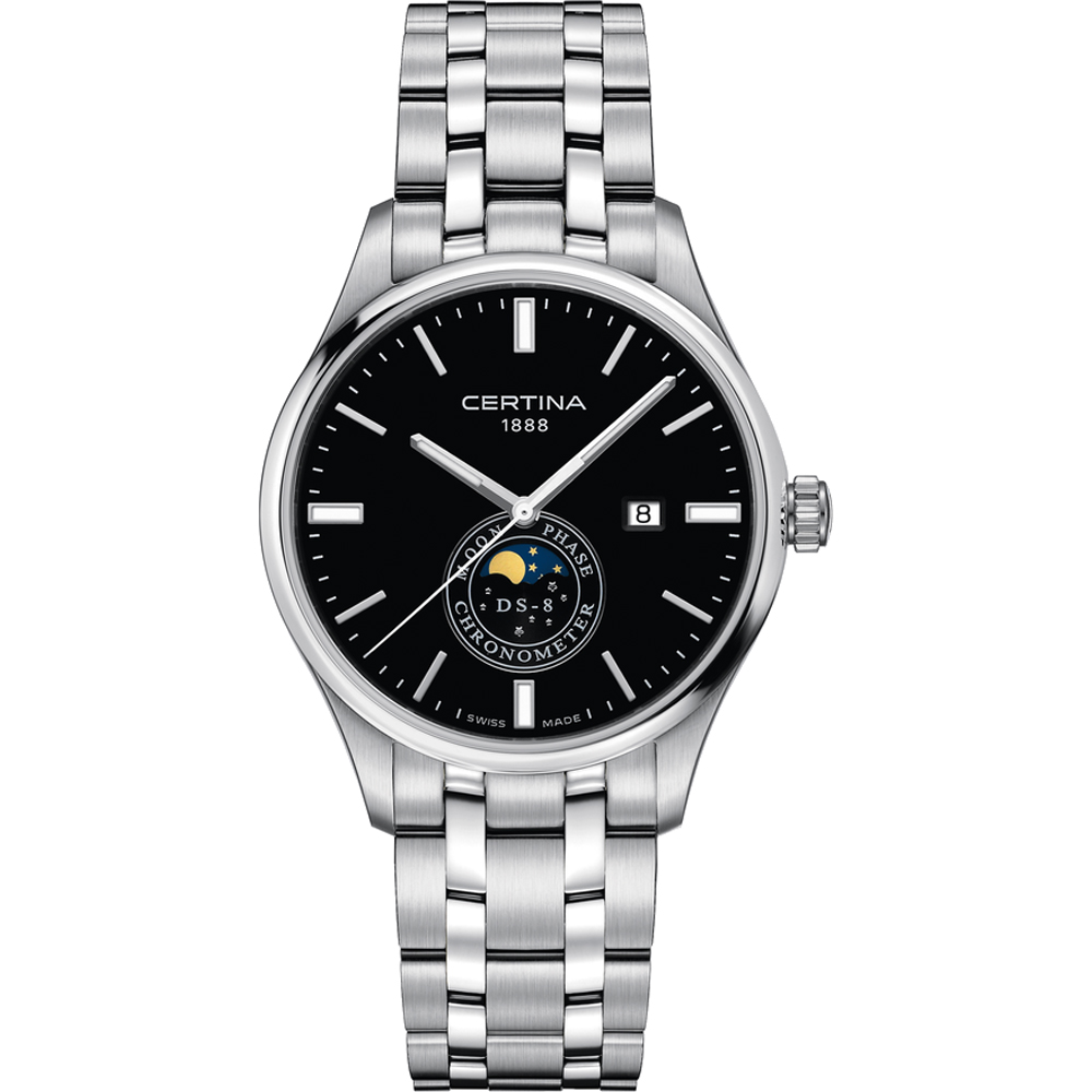 Certina DS-8 C0334571105100 DS-8 Moonphase Horloge