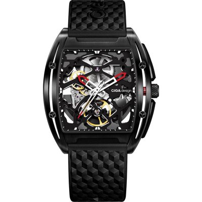 CIGA Design Z031-BB01-W5BK Z-Series Edge DLC Horloge