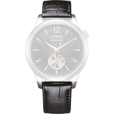 Citizen 59-003N1-04 Mechanical Open Heart Horlogeband