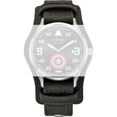 Citizen 59-0097C-01 Captain America Forever Horlogeband