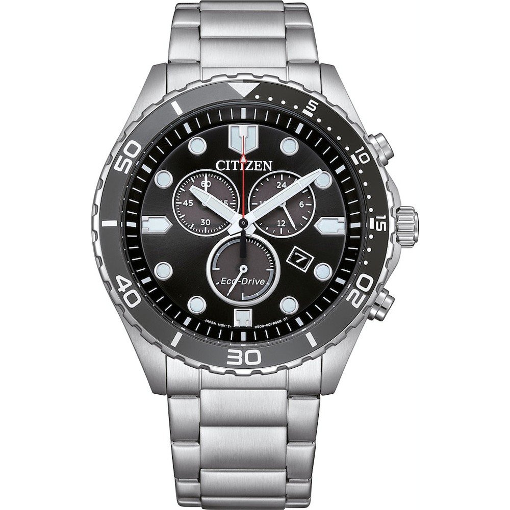 Citizen Sport AT2568-82E OF Sporty Aqua Chrono Horloge • EAN