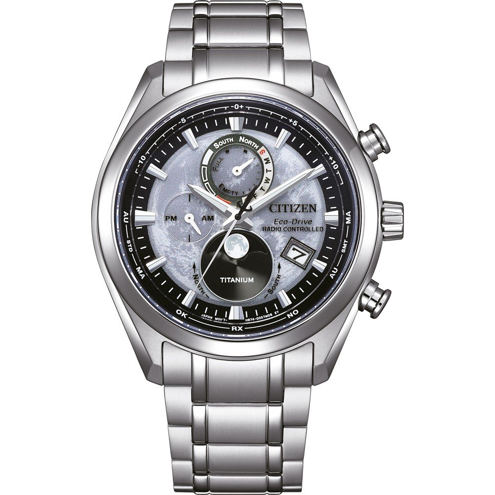 Citizen Radio Controlled BY1010-81H Tsuki-yomi Horloge • EAN