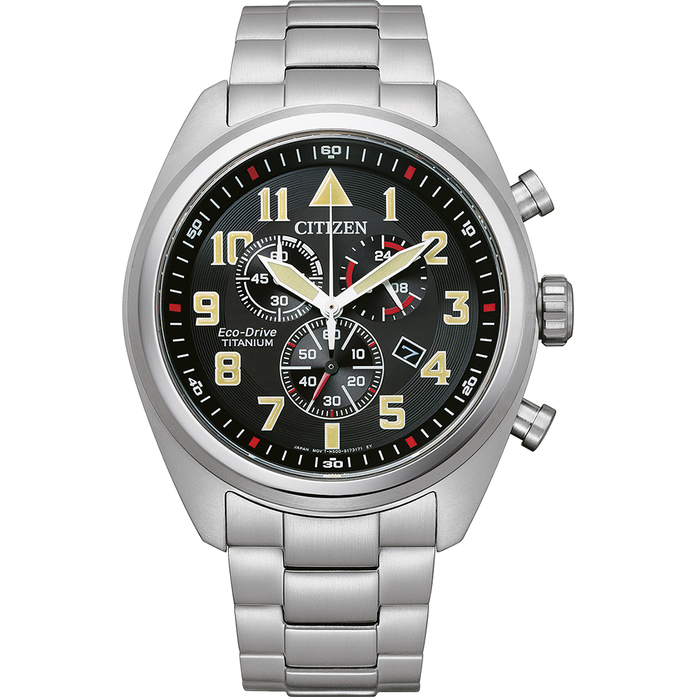 Citizen Super Titanium AT2480-81E Field Chronograph Horloge