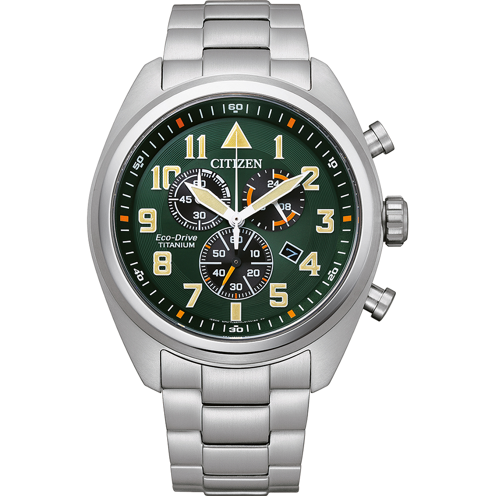 Citizen Super Titanium AT2480-81X Field Chronograph horloge