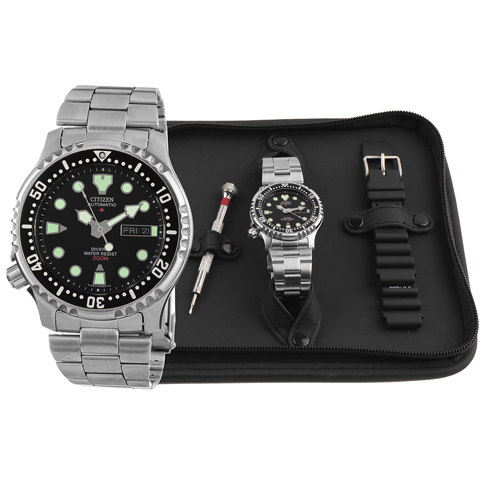 Citizen Marine NY0040-09EEM Promaster Sea Gift Set horloge