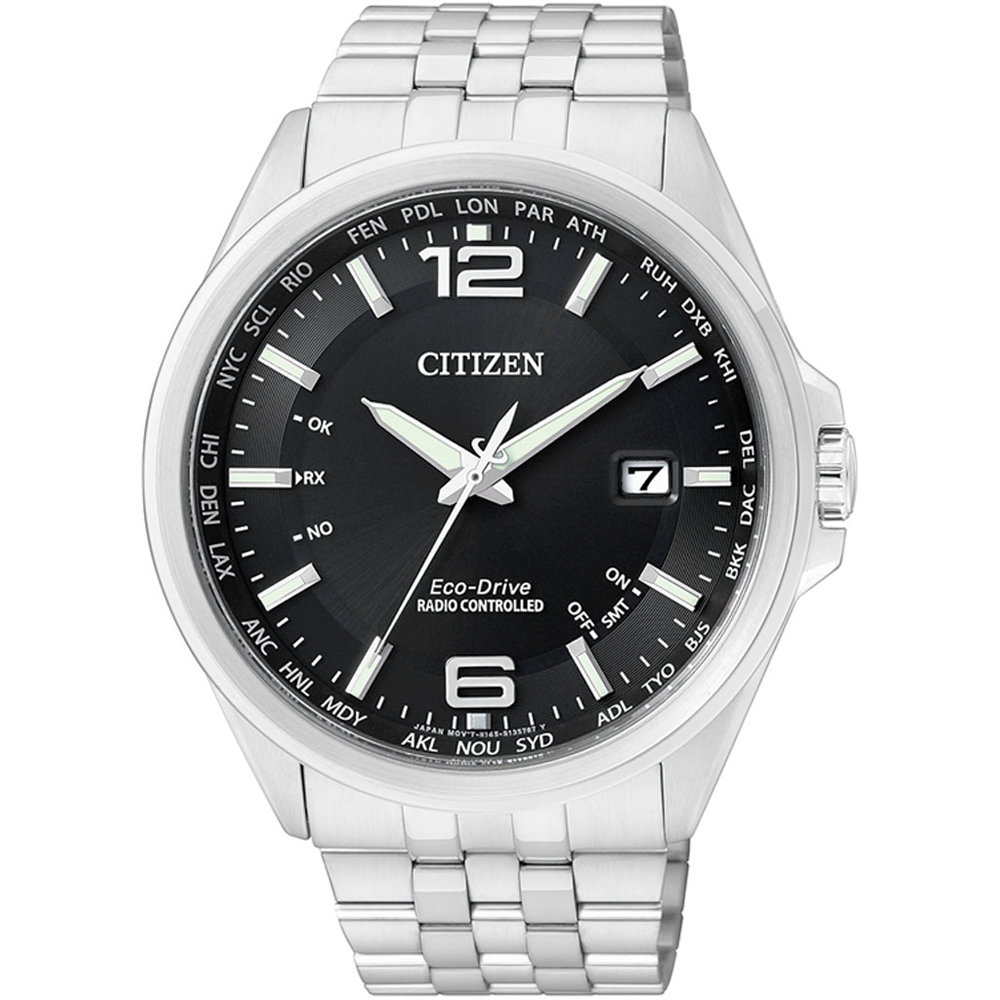Citizen Radiogestuurd CB0010-88E Radio Controlled horloge • EAN:  4974374243355 • Horloge.nl