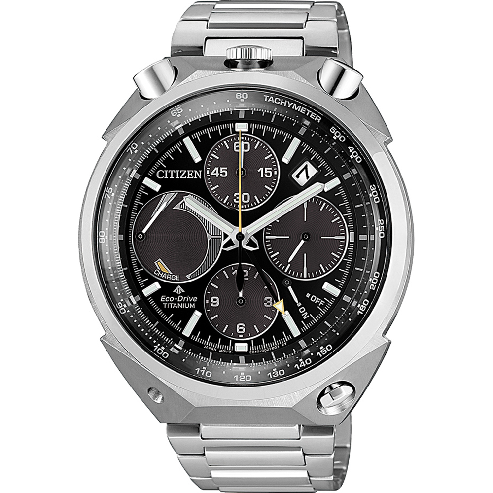 Citizen Land AV0080-88E Tsuno Titanium Horloge