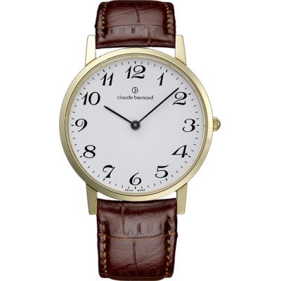 Claude Bernard 20060-37J-BB-SC1 Slim Line Horloge