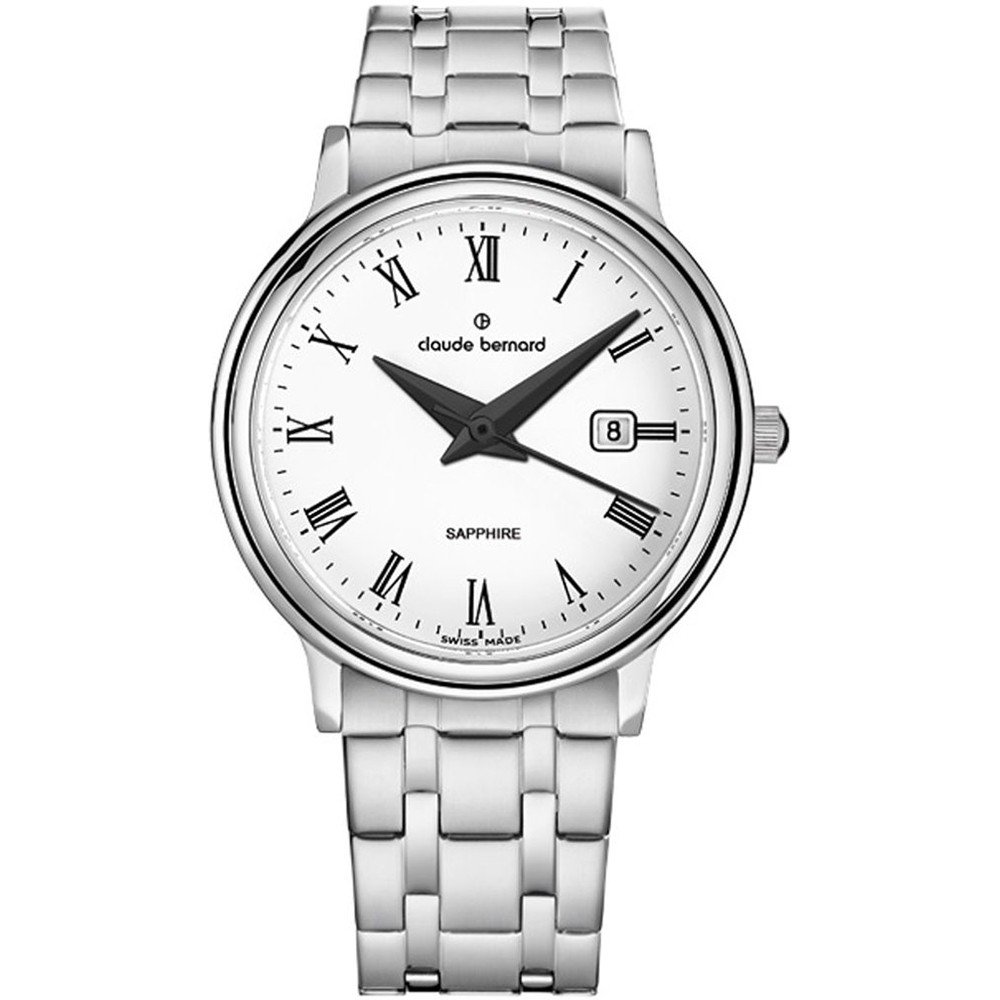 Claude Bernard 54005-3M-BB Classic Horloge