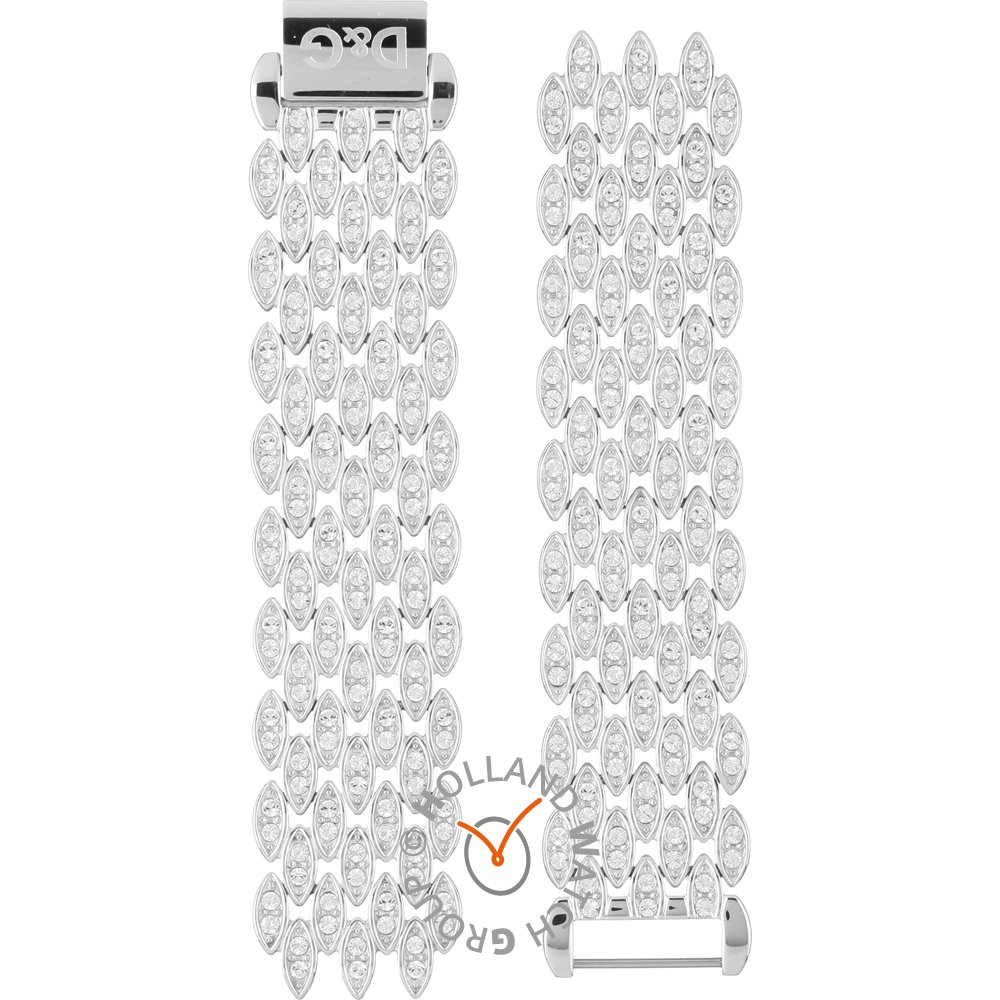 D & G D&G Straps F370001445 DW0075 Sundown Horlogeband