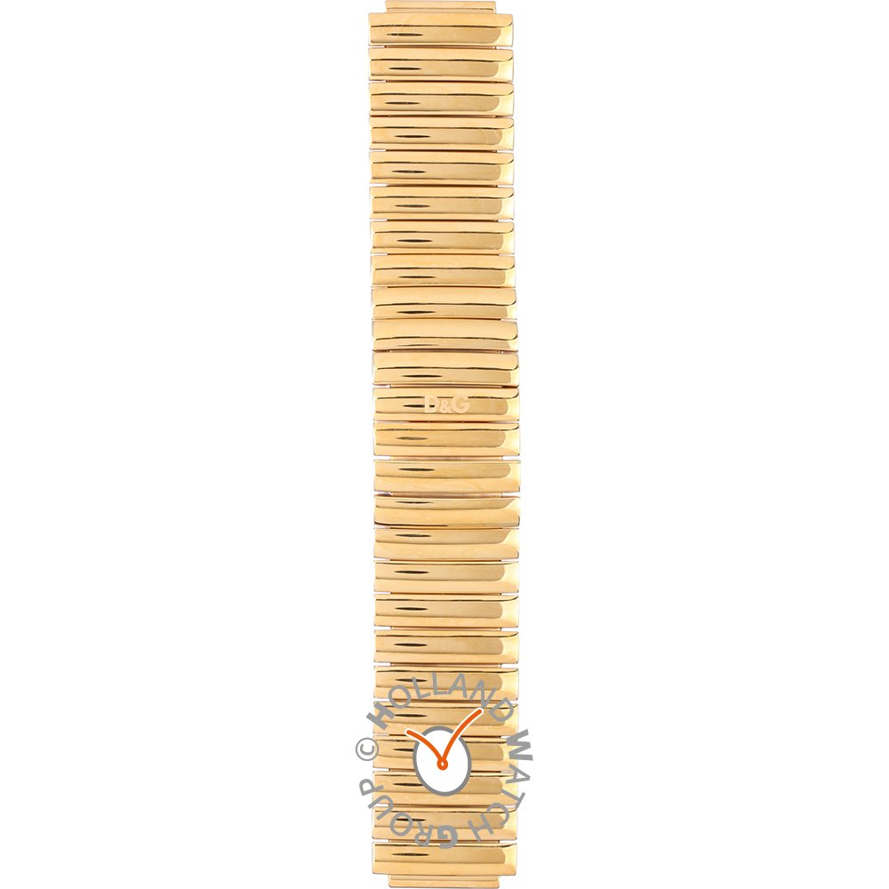 D & G D&G Straps F370002444 DW0281 Rockabilly Horlogeband