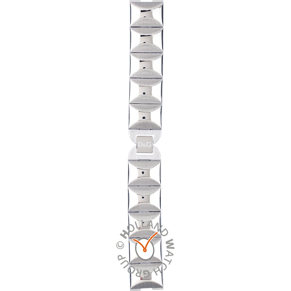 D & G D&G Straps F370002884 DW0322 Tweed Horlogeband