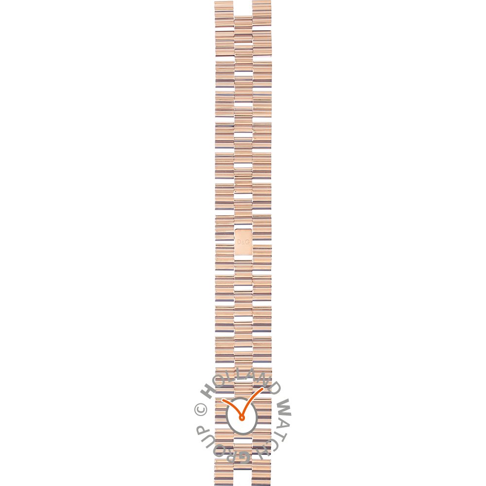 D & G D&G Straps F370003032 DW0341 Check Horlogeband