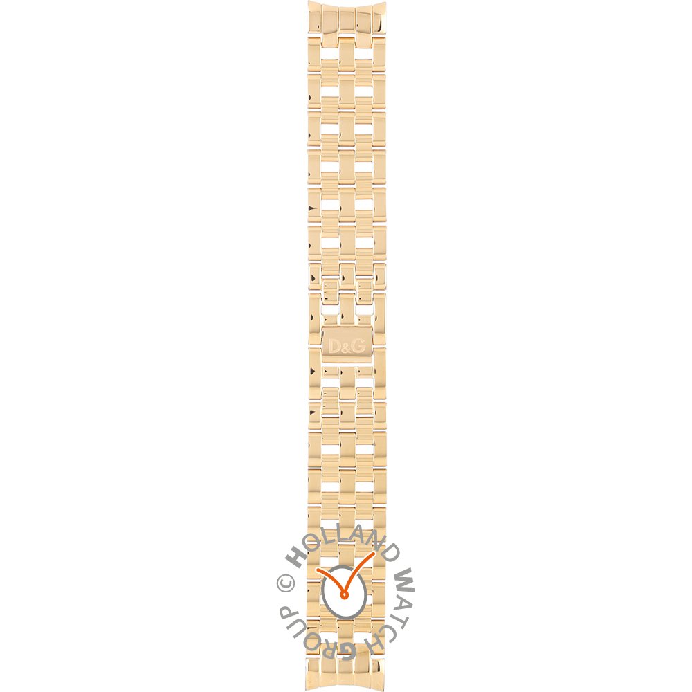 D & G D&G Straps F370002842 DW0377 Prime Time Horlogeband