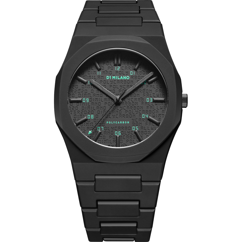 D1 Milano D1-PCBJ20 Green Code Horloge