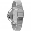 Danish Design horloge zilver