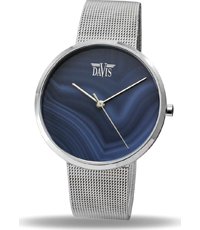 Davis-2334 Blue Agaath 37mm