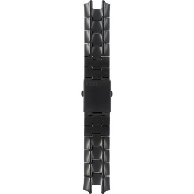 Diesel Straps ADZ2156 DZ2156 Croco digi - Black Reptilia Horlogeband