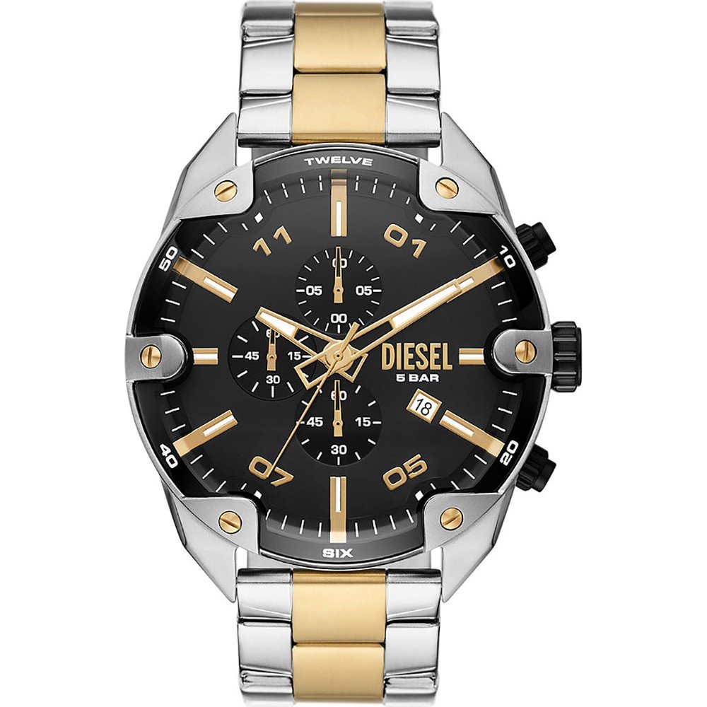 Diesel Analog DZ4627 Spiked Horloge