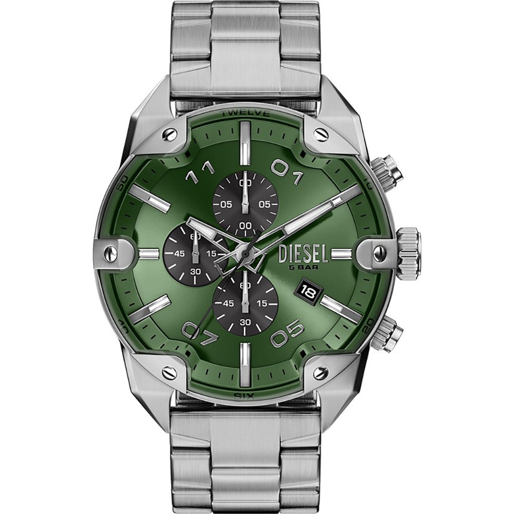 Diesel XL DZ4712 Spiked Horloge • EAN: 4064092387247 • Horloge.nl