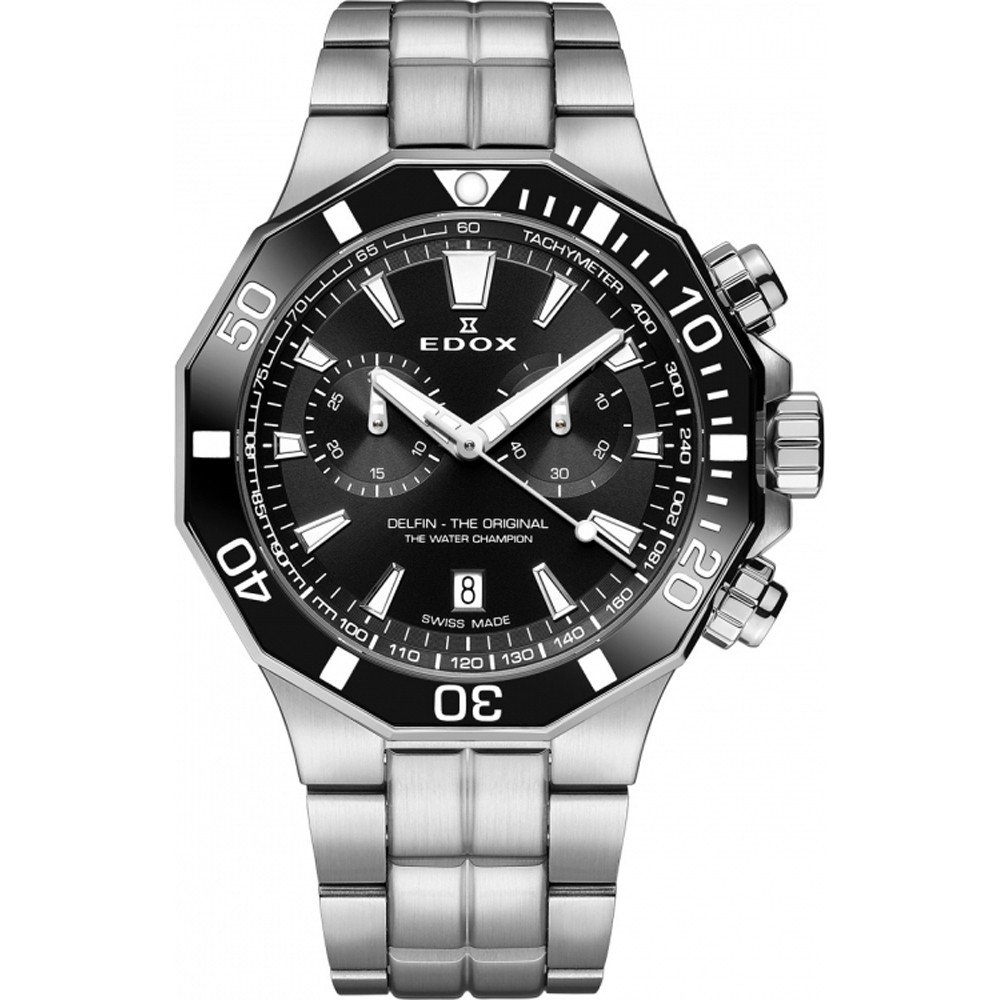 デコリン Edox Delfin 10112-37GNOCA-ANO Delfin The Original Horloge • EAN