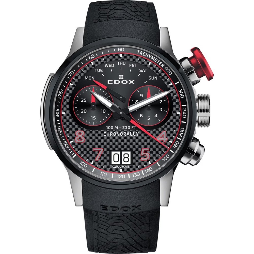 Edox Chronorally 38003-TINRO-CARO Horloge • EAN: 7640428083983