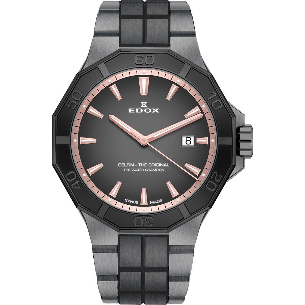 Edox Delfin 53021-37GNM-NDR Horloge • EAN: 7640428083822 • Horloge.nl