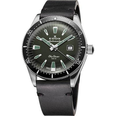 Edox Skydiver 80126-3N-NINV-SC Skydiver Limited Edition 101 of 600 Horloge