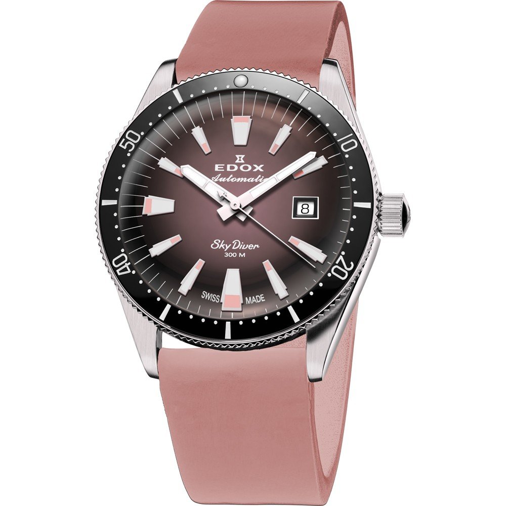 Edox Skydiver 80131-3NC-NDRO Horloge • EAN: 7640428081408 • Horloge.nl