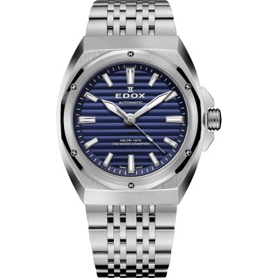 Edox Delfin 80142-3M-BUIN Delfin 1973 Horloge