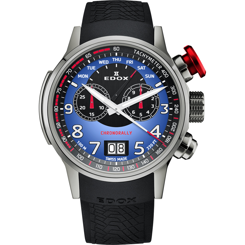Edox Chronorally 38001-TINR-BUDN Chronorally BMW M Motorsport - Limited Edition Horloge