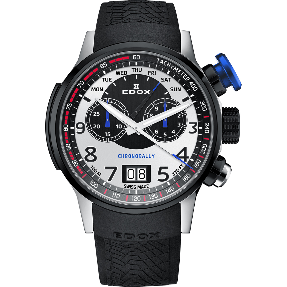 Edox Chronorally 38001-TINNBU-BN Chronorally BMW M Motorsport Horloge