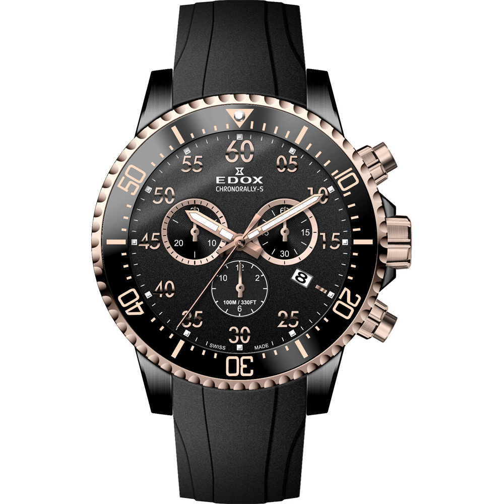 Edox Chronorally 10227-37RCA-NBR Chronorally-S Horloge