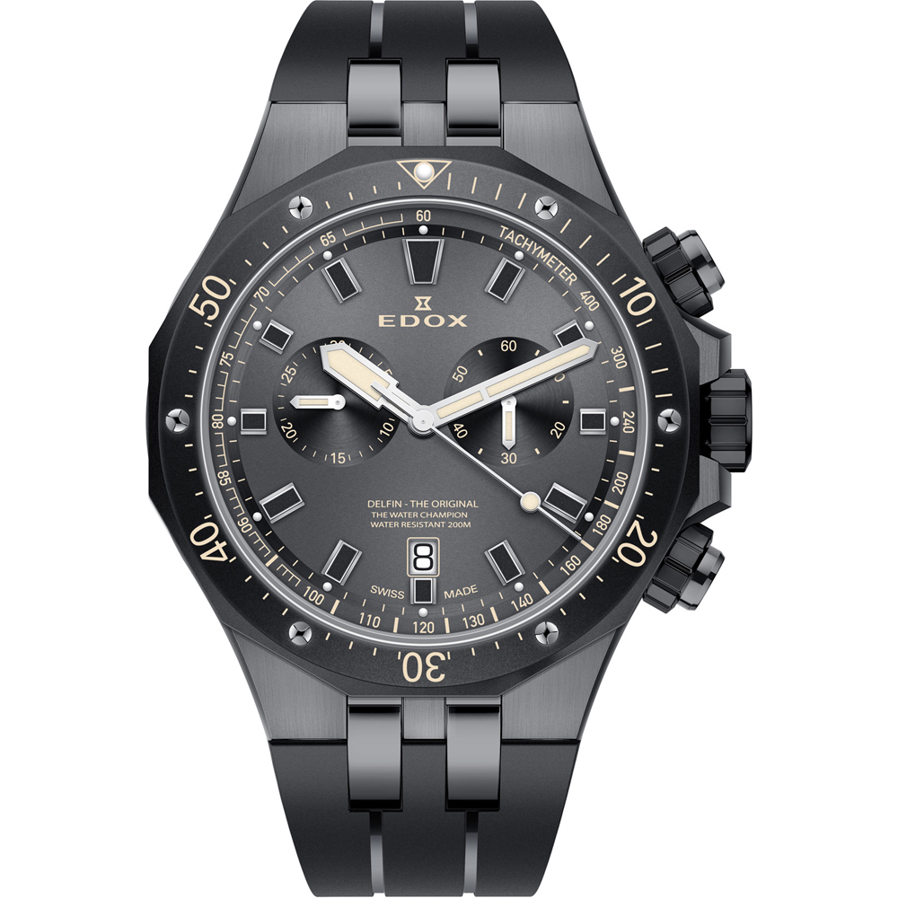 Edox Delfin 10109-357GNCA-NINB Horloge