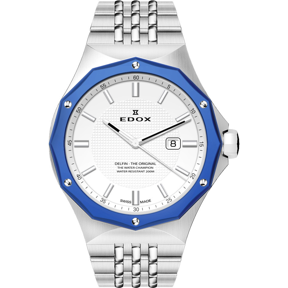 Edox Delfin 54004-3BUM-AIN horloge