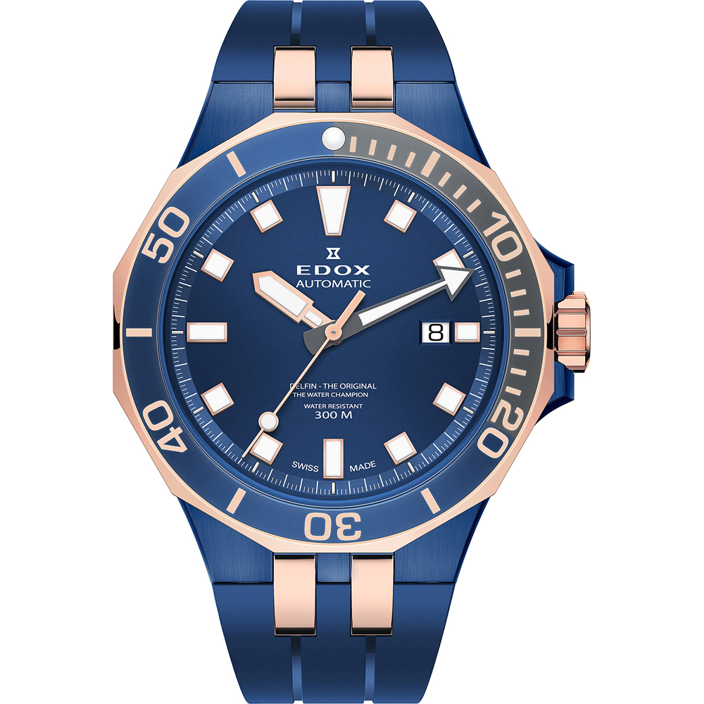 Edox Delfin 80110-357BURCA-BUIR Horloge