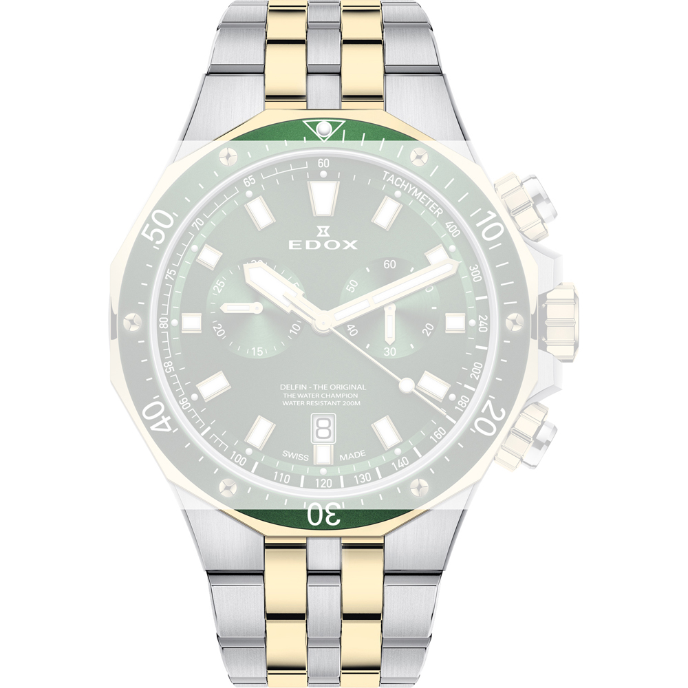 Edox A10109-357JVM-VID Delfin Horlogeband