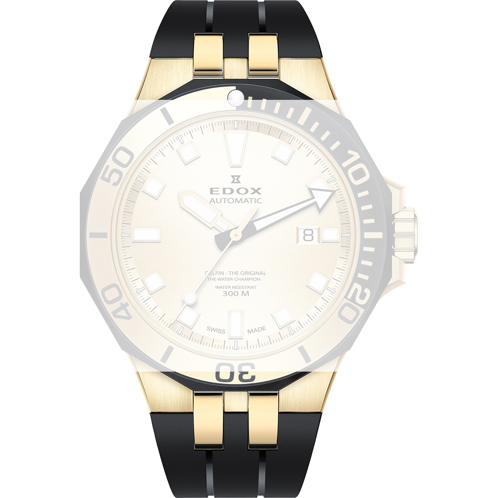 Edox A80110-357JNCA-DI Delfin Horlogeband