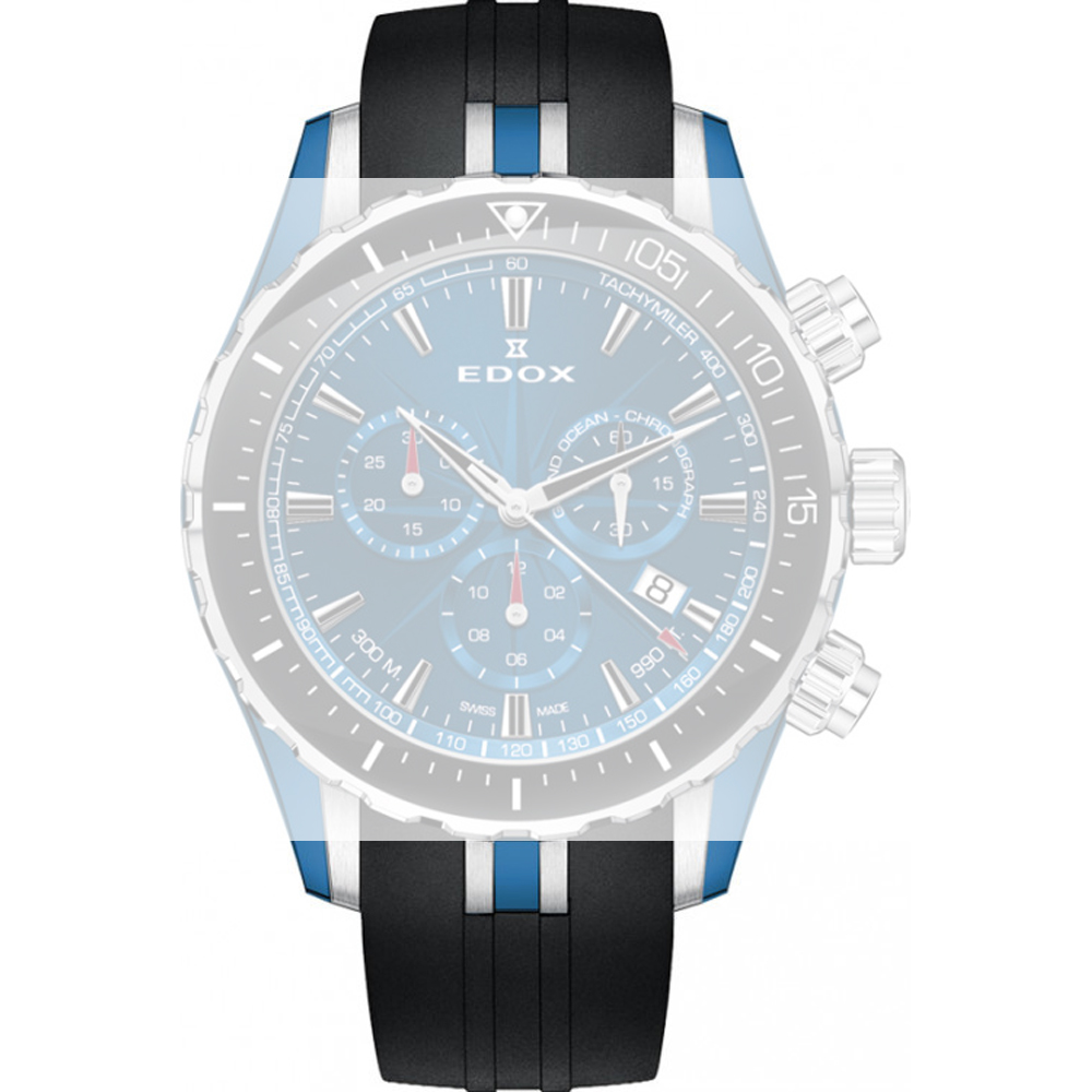 Edox A10248-357BU-BUIN Grand Ocean Horlogeband