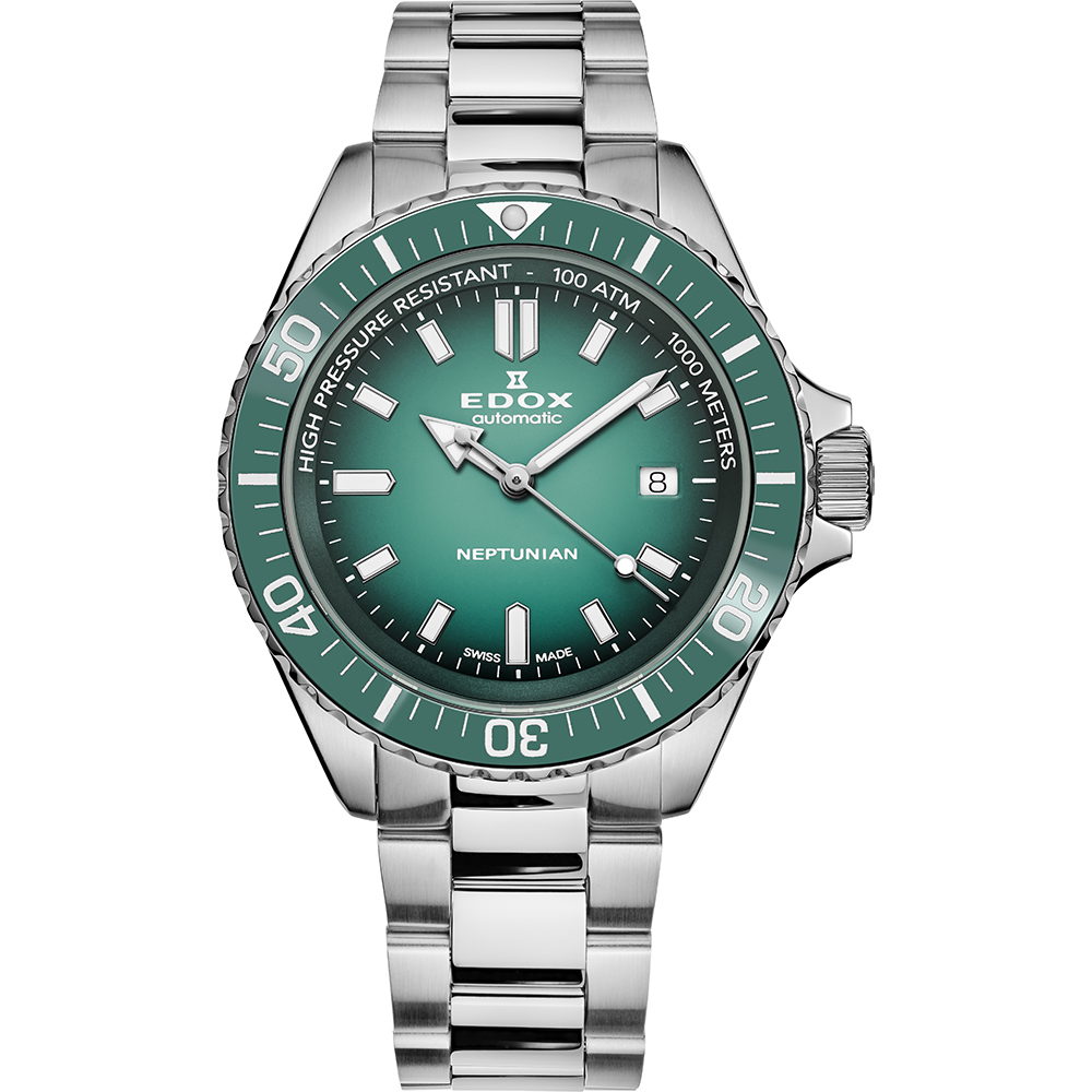 Edox Neptunian 80120-3VM-VDN1 Skydiver Neptunian Horloge